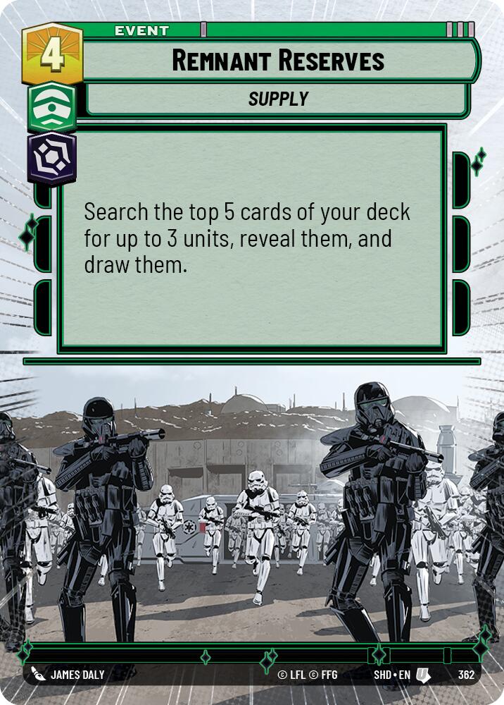 Remnant Reserves (Hyperspace) (362) [Shadows of the Galaxy] | BD Cosmos