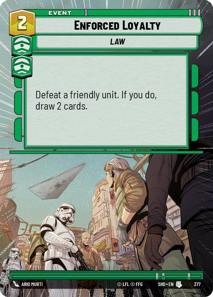 Enforced Loyalty (Hyperspace) (377) [Shadows of the Galaxy] | BD Cosmos