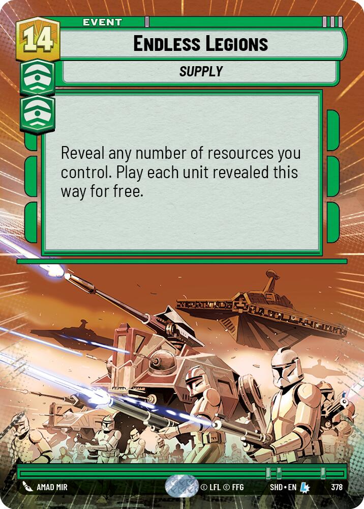 Endless Legions (Hyperspace) (378) [Shadows of the Galaxy] | BD Cosmos