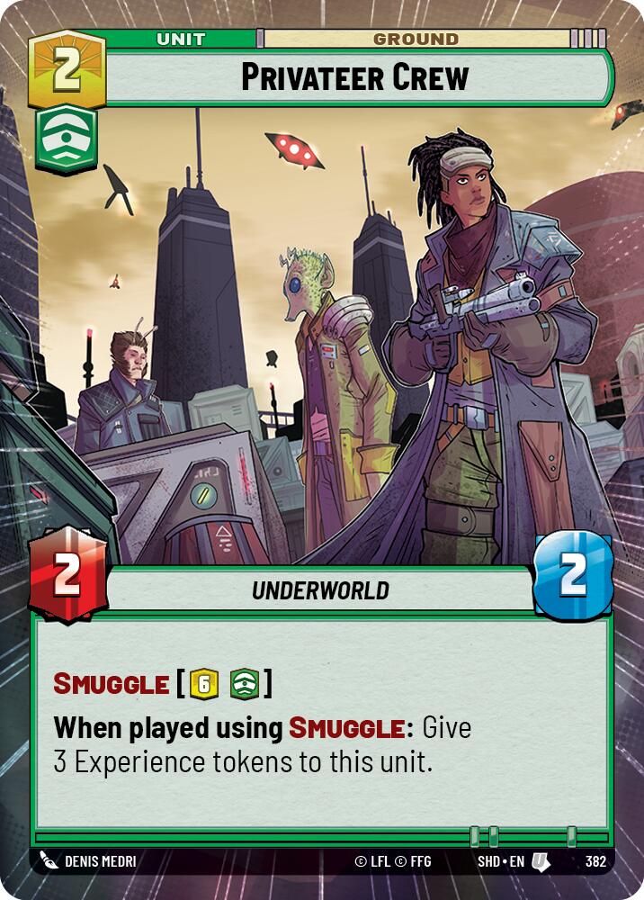 Privateer Crew (Hyperspace) (382) [Shadows of the Galaxy] | BD Cosmos