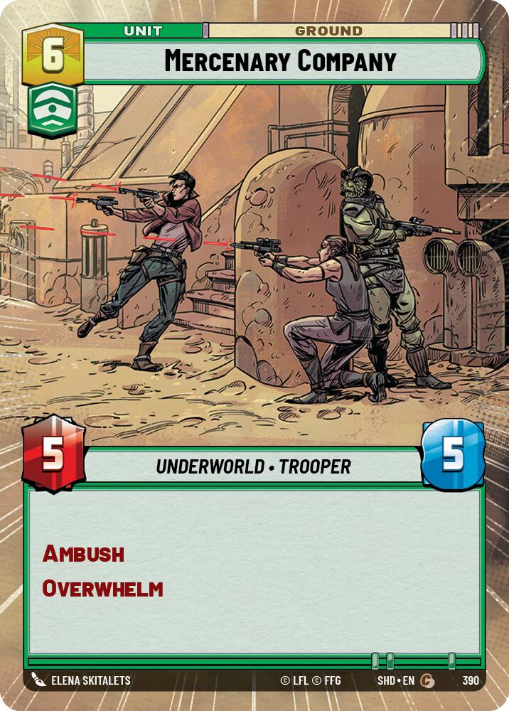 Mercenary Company (Hyperspace) (390) [Shadows of the Galaxy] | BD Cosmos