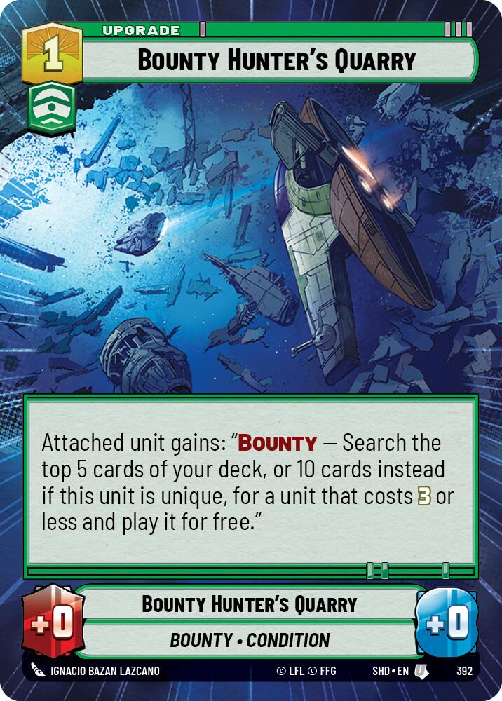 Bounty Hunter's Quarry (Hyperspace) (392) [Shadows of the Galaxy] | BD Cosmos