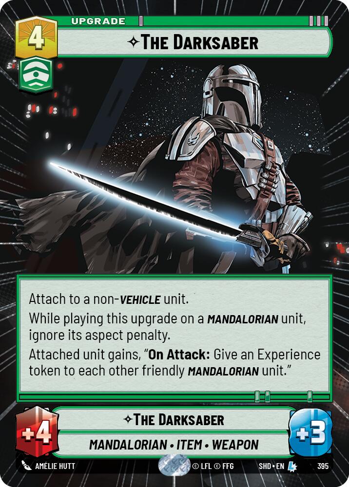 The Darksaber (Hyperspace) (395) [Shadows of the Galaxy] | BD Cosmos