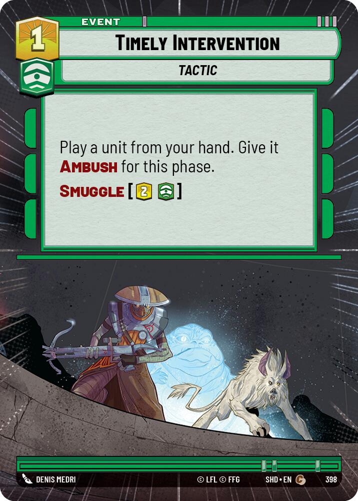 Timely Intervention (Hyperspace) (398) [Shadows of the Galaxy] | BD Cosmos