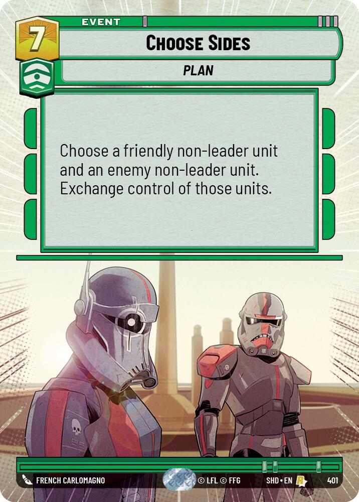 Choose Sides (Hyperspace) (401) [Shadows of the Galaxy] | BD Cosmos