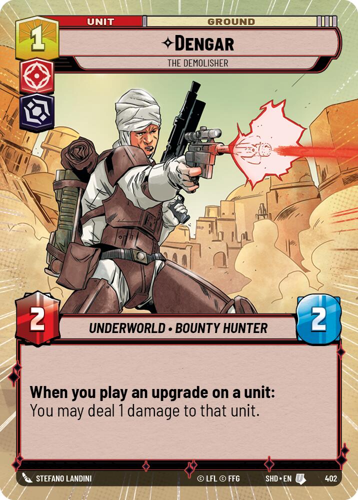 Dengar - The Demolisher (Hyperspace) (402) [Shadows of the Galaxy] | BD Cosmos