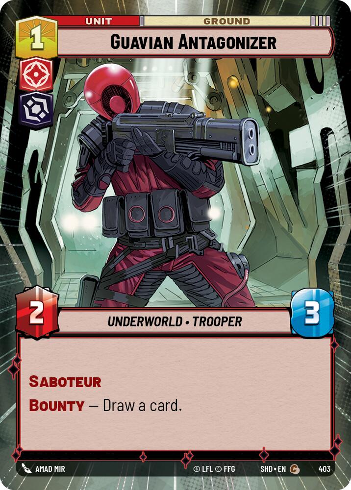Guavian Antagonizer (Hyperspace) (403) [Shadows of the Galaxy] | BD Cosmos