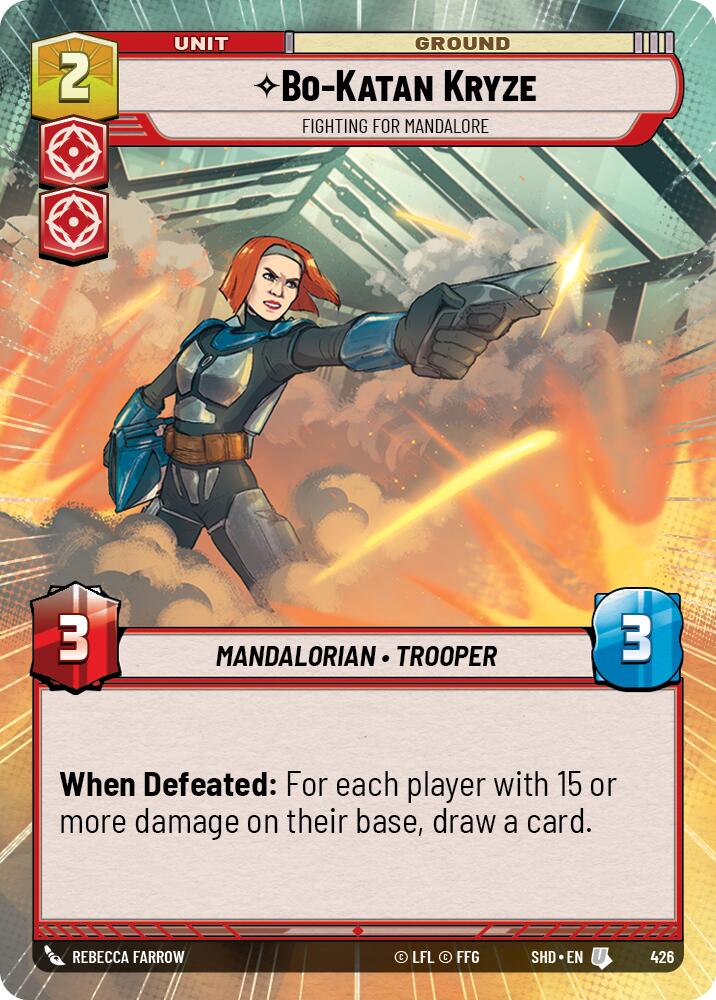 Bo-Katan Kryze - Fighting For Mandalore (Hyperspace) (426) [Shadows of the Galaxy] | BD Cosmos