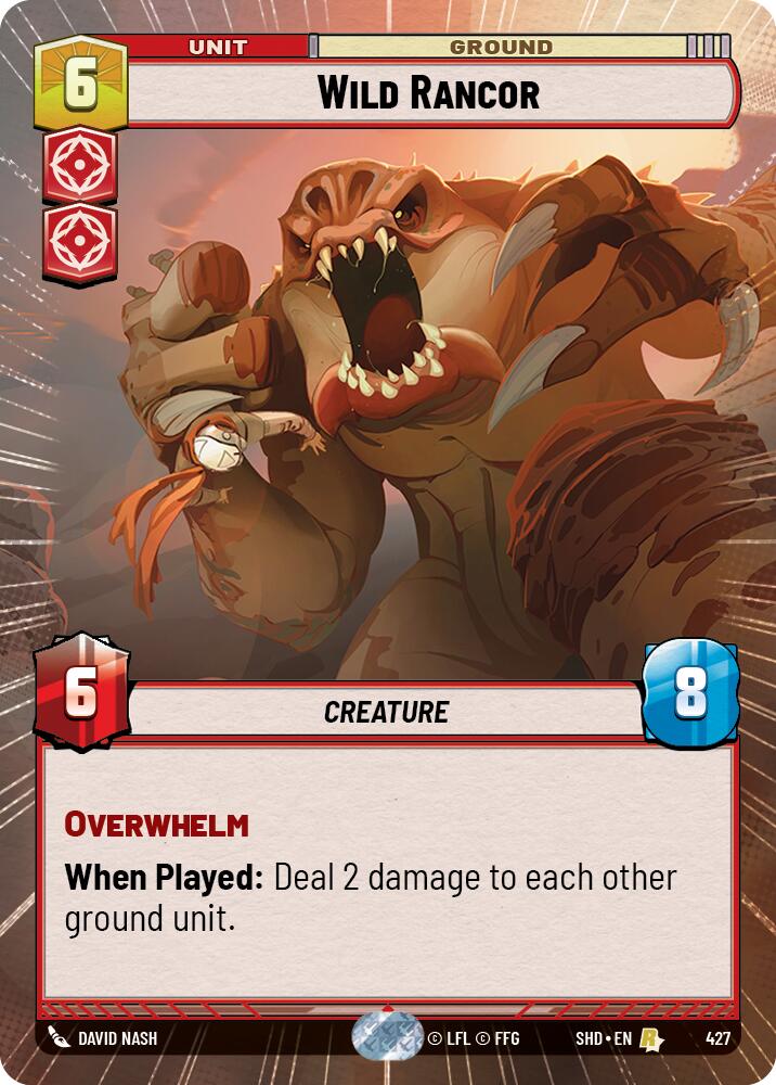 Wild Rancor (Hyperspace) (427) [Shadows of the Galaxy] | BD Cosmos