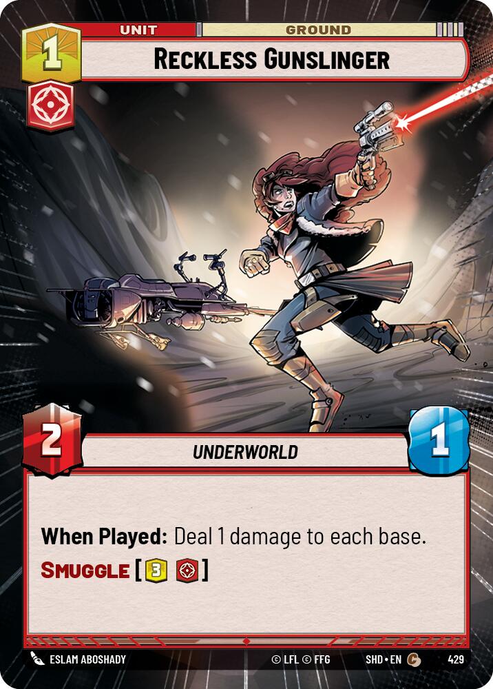 Reckless Gunslinger (Hyperspace) (429) [Shadows of the Galaxy] | BD Cosmos
