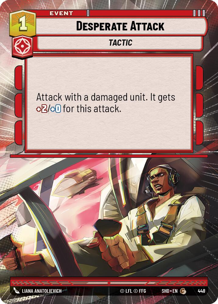 Desperate Attack (Hyperspace) (448) [Shadows of the Galaxy] | BD Cosmos