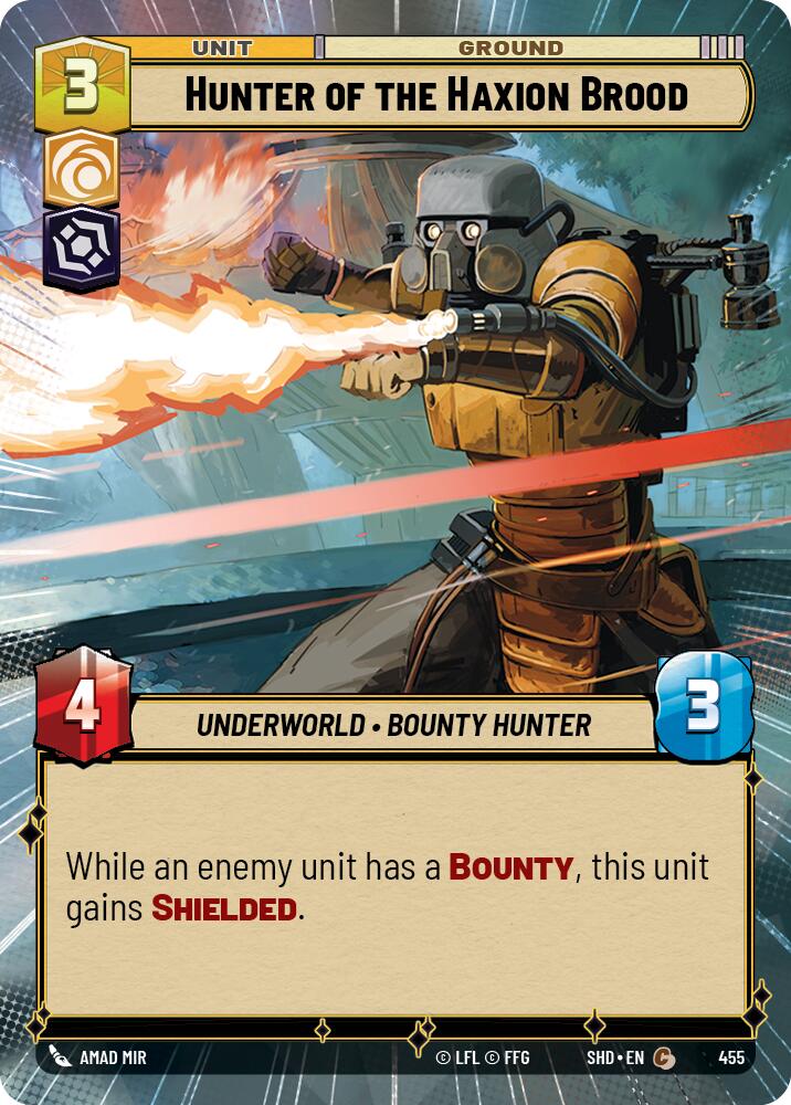 Hunter of the Haxion Brood (Hyperspace) (455) [Shadows of the Galaxy] | BD Cosmos