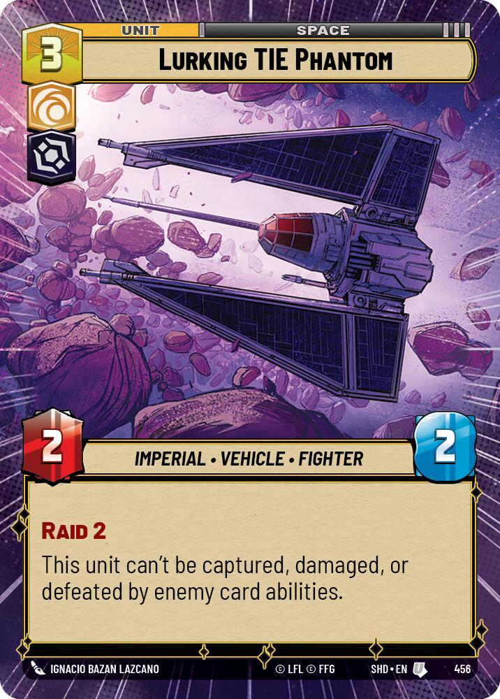 Lurking TIE Phantom (Hyperspace) (456) [Shadows of the Galaxy] | BD Cosmos
