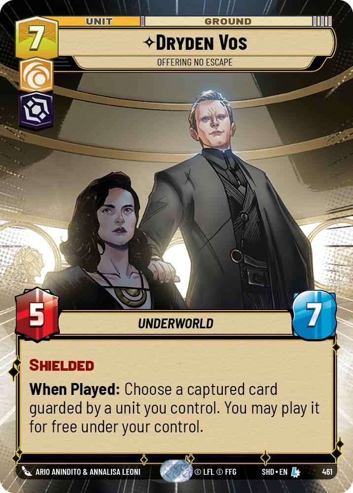 Dryden Vos - Offering No Escape (Hyperspace) (461) [Shadows of the Galaxy] | BD Cosmos