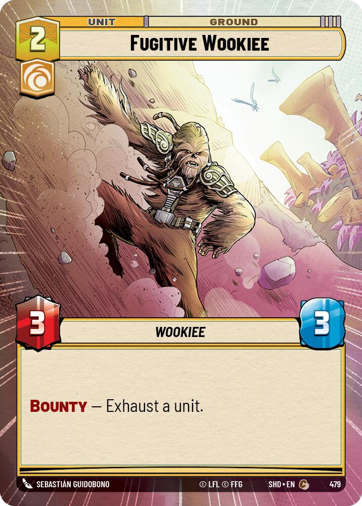 Fugitive Wookiee (Hyperspace) (479) [Shadows of the Galaxy] | BD Cosmos