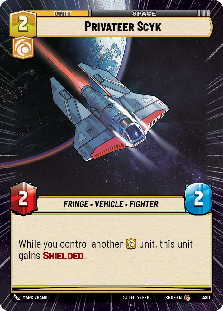 Privateer Scyk (Hyperspace) (480) [Shadows of the Galaxy] | BD Cosmos