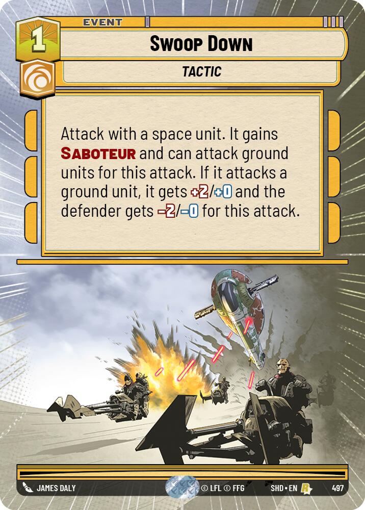 Swoop Down (Hyperspace) (497) [Shadows of the Galaxy] | BD Cosmos