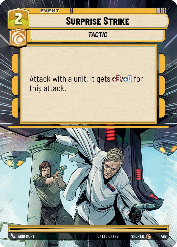 Surprise Strike (Hyperspace) (498) [Shadows of the Galaxy] | BD Cosmos