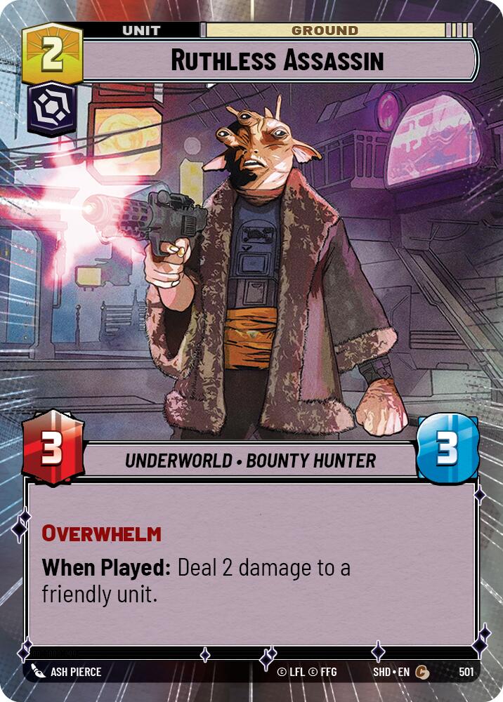 Ruthless Assassin (Hyperspace) (501) [Shadows of the Galaxy] | BD Cosmos