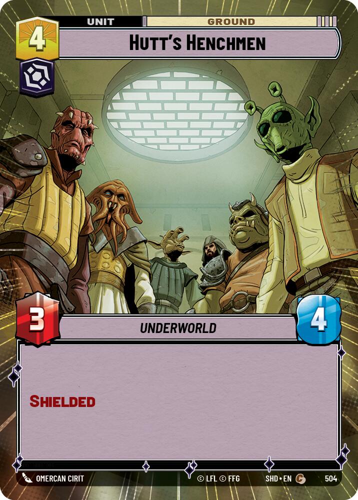 Hutt's Henchmen (Hyperspace) (504) [Shadows of the Galaxy] | BD Cosmos
