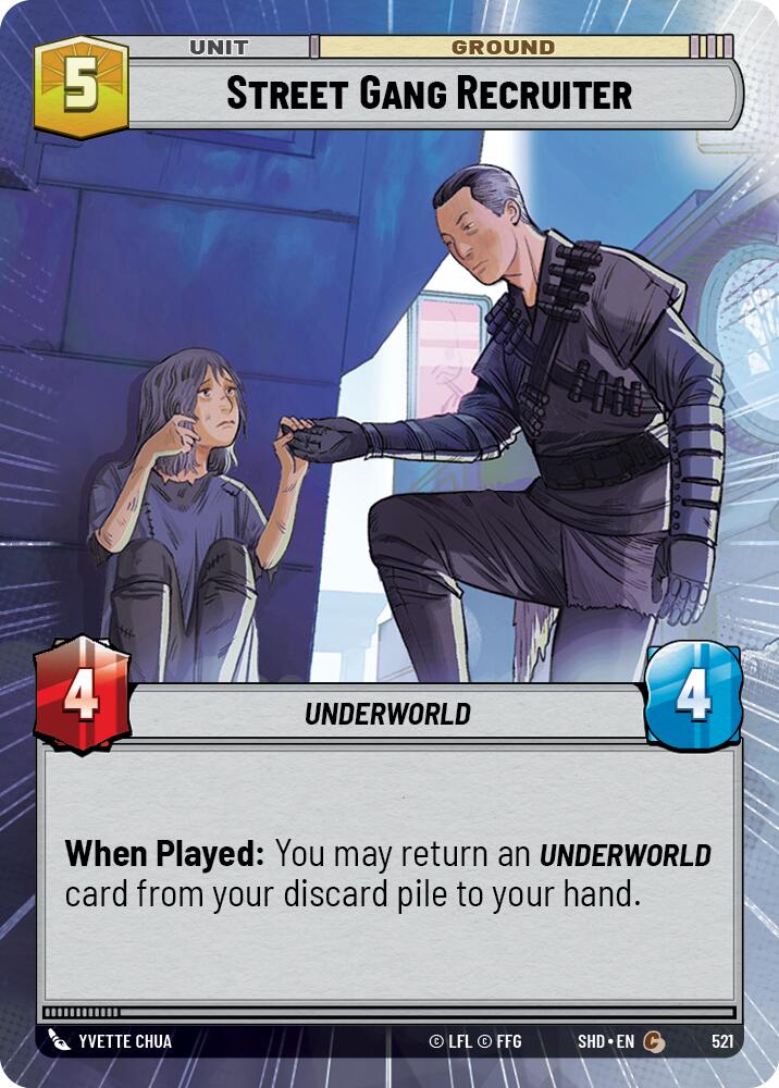 Street Gang Recruiter (Hyperspace) (521) [Shadows of the Galaxy] | BD Cosmos