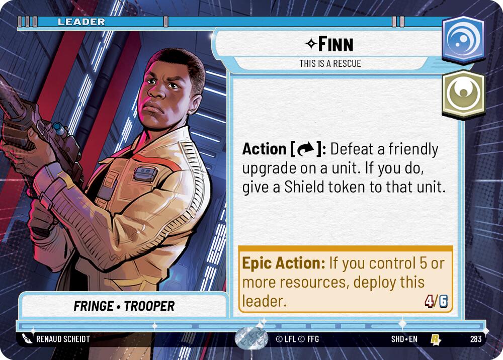 Finn - This is a Rescue (Hyperspace) (283) [Shadows of the Galaxy] | BD Cosmos