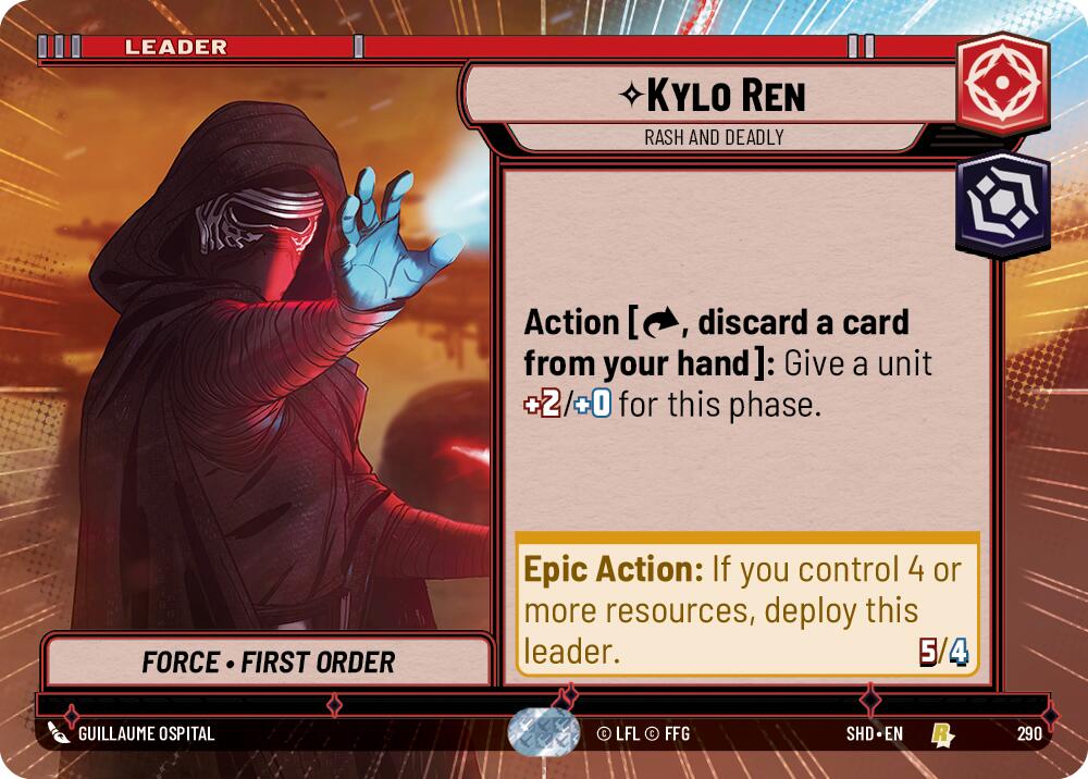 Kylo Ren - Rash and Deadly (Hyperspace) (290) [Shadows of the Galaxy] | BD Cosmos