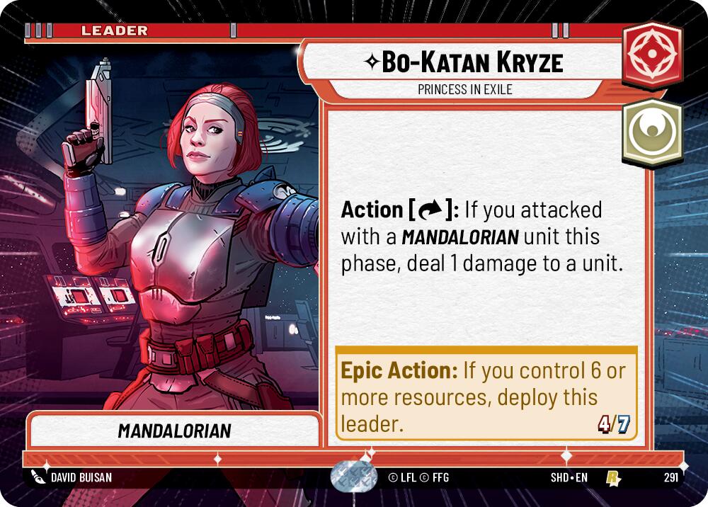 Bo-Katan Kryze - Princess in Exile (Hyperspace) (291) [Shadows of the Galaxy] | BD Cosmos