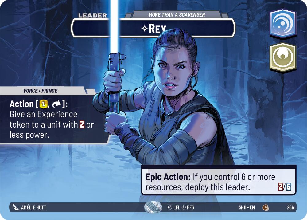 Rey - More Than a Scavenger (Showcase) (266) [Shadows of the Galaxy] | BD Cosmos