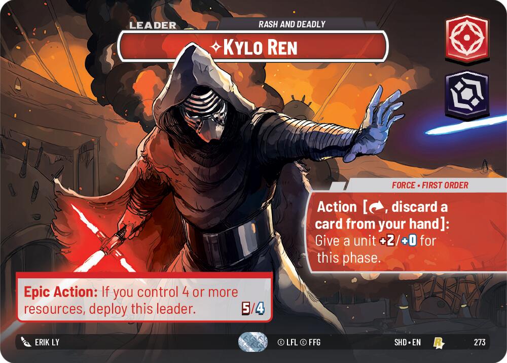 Kylo Ren - Rash and Deadly (Showcase) (273) [Shadows of the Galaxy] | BD Cosmos