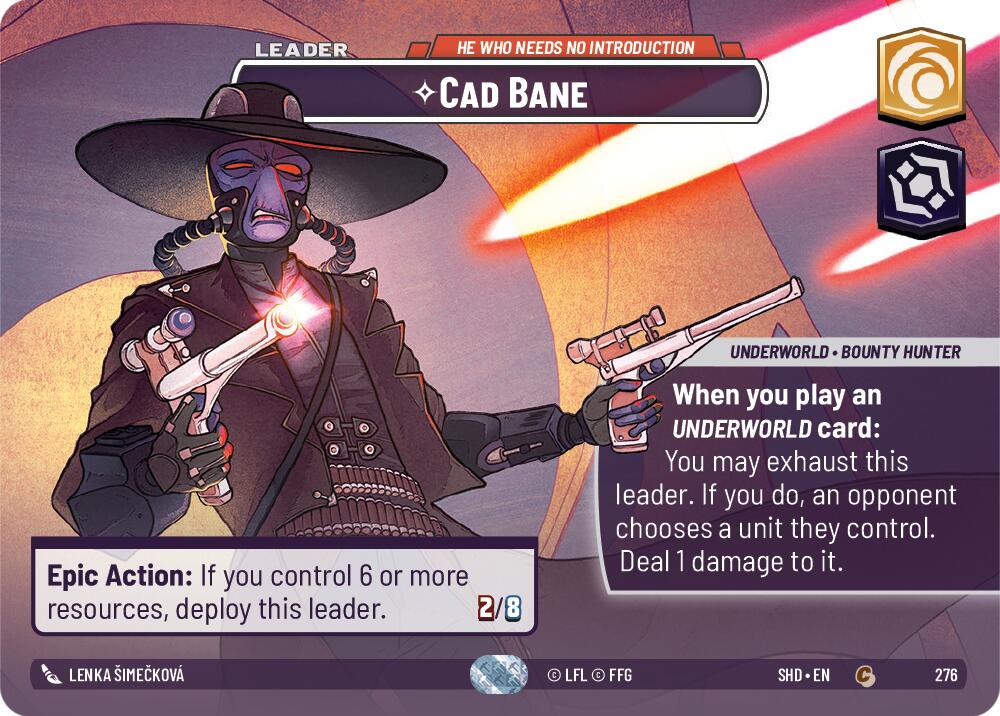 Cad Bane - He Who Needs No Introduction (Showcase) (276) [Shadows of the Galaxy] | BD Cosmos