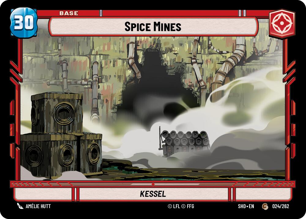 Spice Mines // Shield (024 // T02) [Shadows of the Galaxy] | BD Cosmos