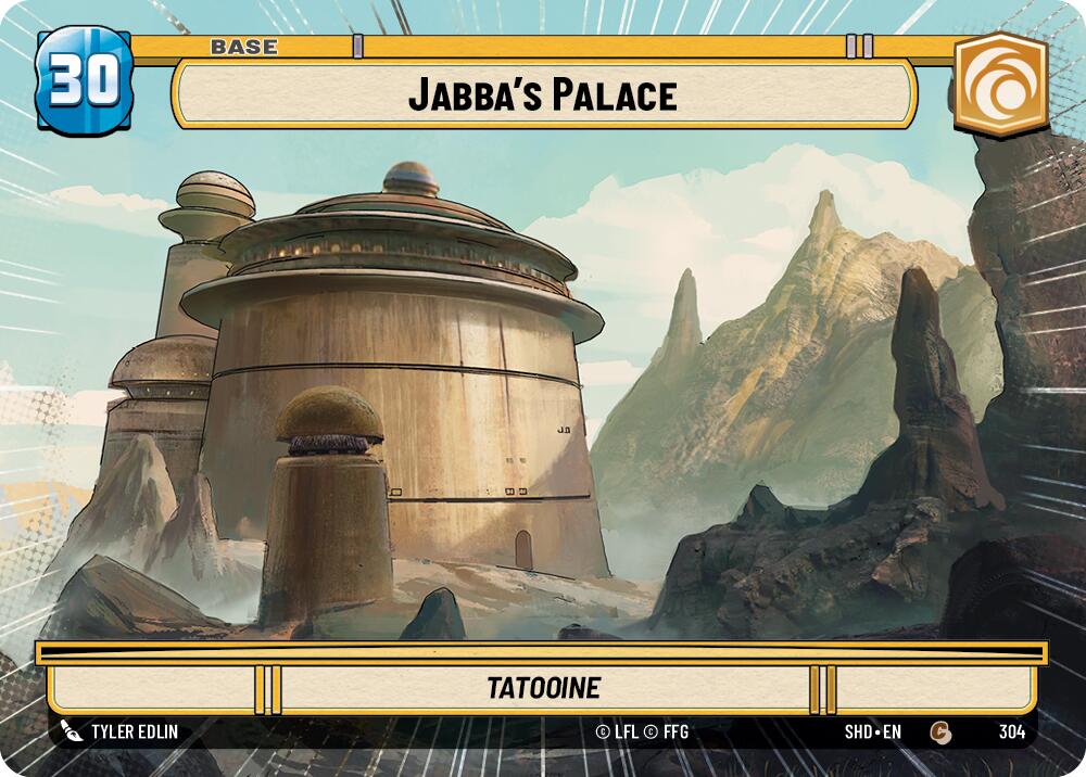 Jabba's Palace // Shield (Hyperspace) (304 // T04) [Shadows of the Galaxy] | BD Cosmos