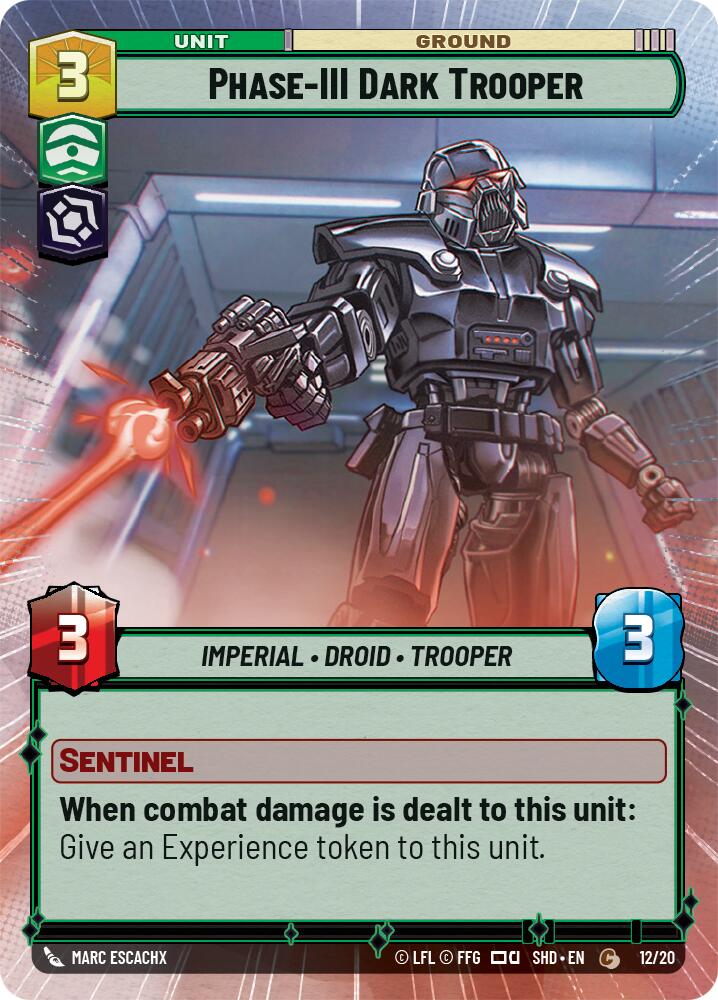 Phase-III Dark Trooper (Hyperspace) (12/20) [Shadows of the Galaxy: Weekly Play] | BD Cosmos