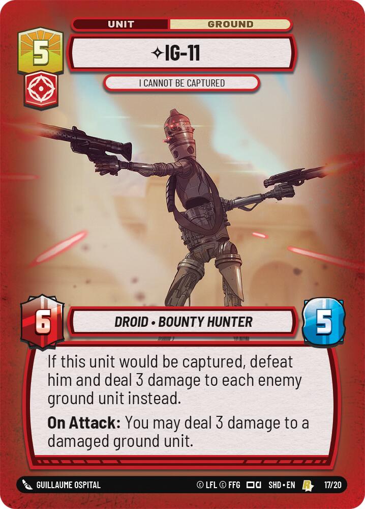 IG-11 - I Cannot Be Captured (17/20) [Shadows of the Galaxy: Weekly Play] | BD Cosmos