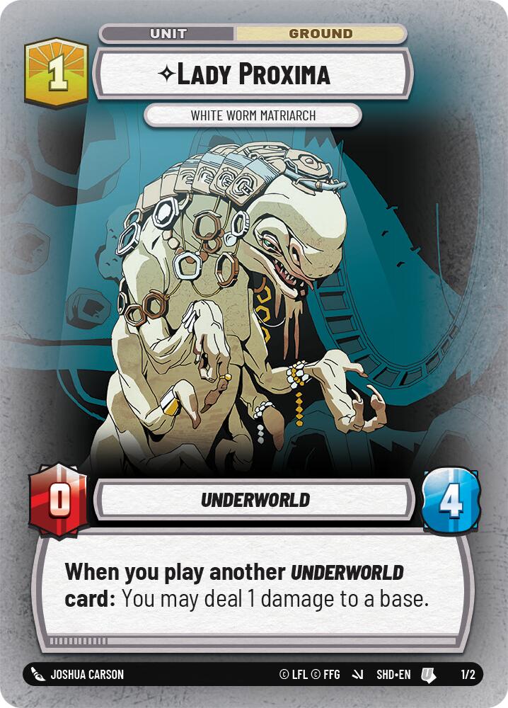 Lady Proxima - White Worm Matriarch (1/2) [Store Showdown Promos] | BD Cosmos