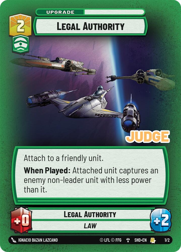 Legal Authority (1/2) [Judge Promos] | BD Cosmos