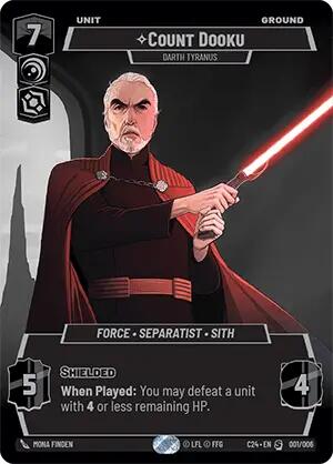 Count Dooku - Darth Tyranus (2024 Convention Exclusive) (001/006) [Miscellaneous] | BD Cosmos
