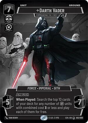 Darth Vader - Commanding the First Legion (2024 Convention Exclusive) (002/006) [Miscellaneous] | BD Cosmos