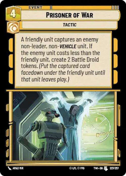 Prisoner of War (227/257) [Twilight of the Republic] | BD Cosmos