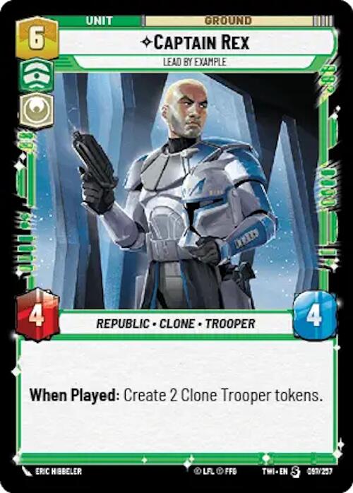 Captain Rex - Lead by Example (097/257) [Twilight of the Republic] | BD Cosmos