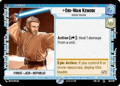 Obi-Wan Kenobi - Patient Mentor (003/257) [Twilight of the Republic] | BD Cosmos