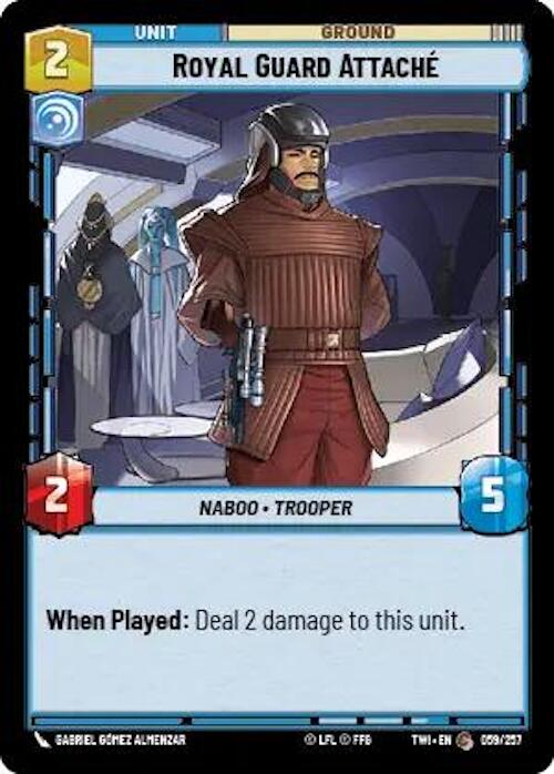 Royal Guard Attache (059/257) [Twilight of the Republic] | BD Cosmos
