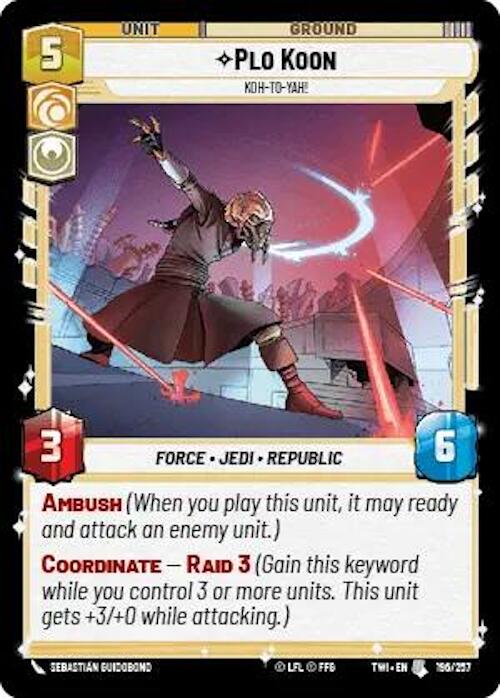 Plo Koon - Koh-to-yah! (196/257) [Twilight of the Republic] | BD Cosmos