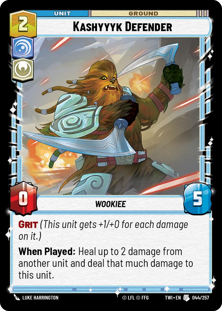 Kashyyyk Defender (044/257) [Twilight of the Republic] | BD Cosmos