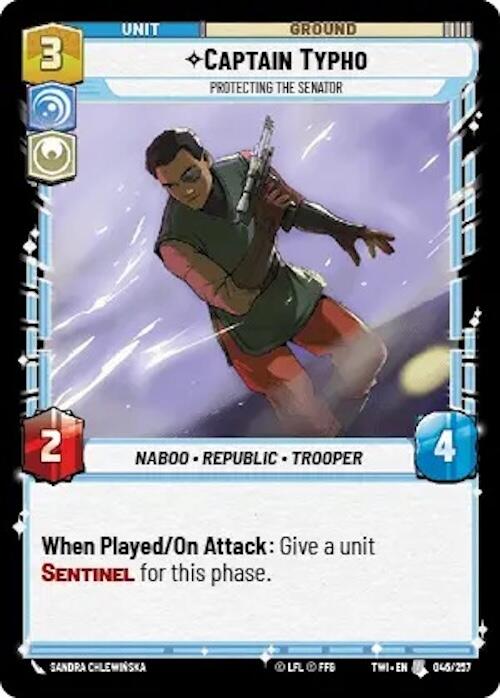 Captain Typho - Protecting the Senator (046/257) [Twilight of the Republic] | BD Cosmos