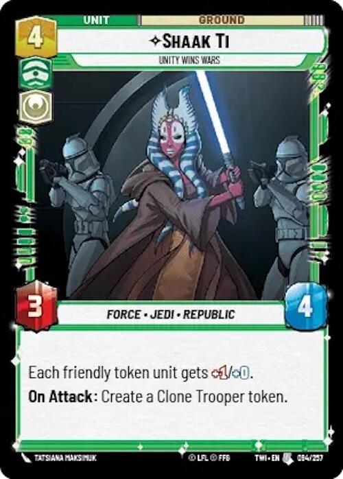 Shaak Ti - Unity Wins Wars (094/257) [Twilight of the Republic] | BD Cosmos