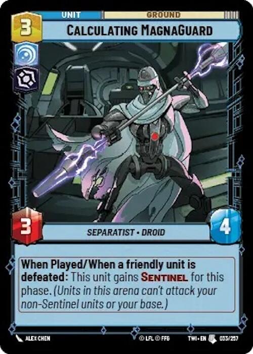 Calculating MagnaGuard (033/257) [Twilight of the Republic] | BD Cosmos