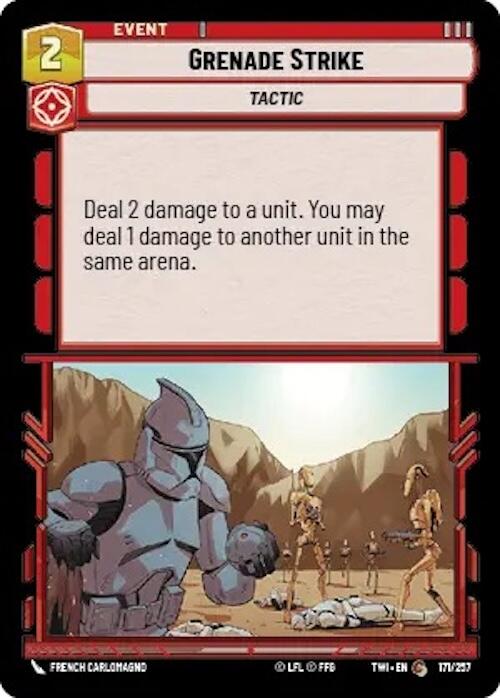 Grenade Strike (171/257) [Twilight of the Republic] | BD Cosmos