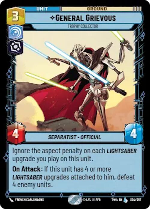 General Grievous - Trophy Collector (034/257) [Twilight of the Republic] | BD Cosmos